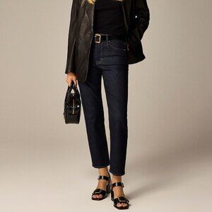 J. Crew Dark Indigo Straight-Leg Jeans